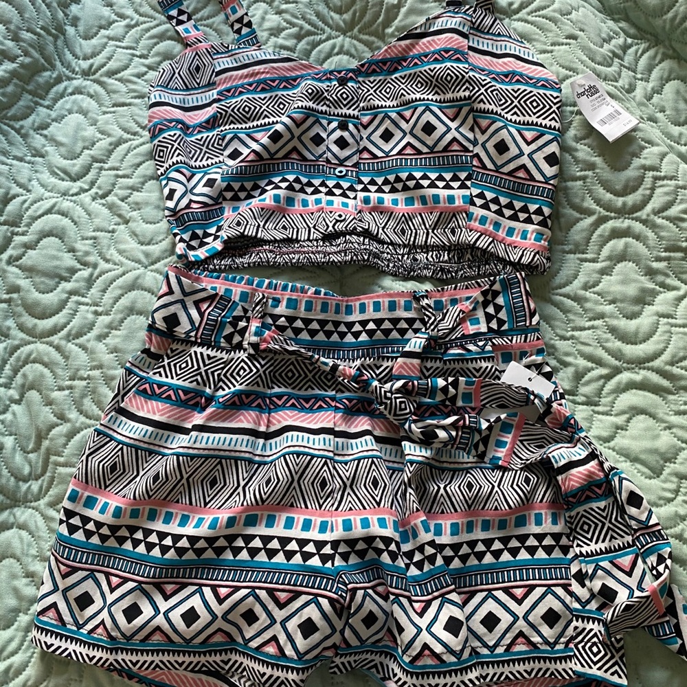 Charlotte Russe two piece outfit